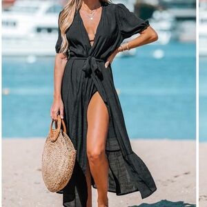 Elegant Black Maxi Dress